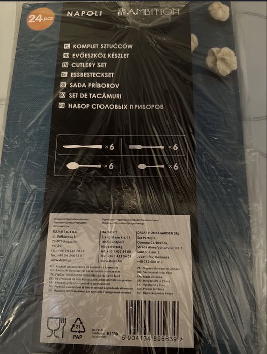 Sztućce Ambition Napoli ,