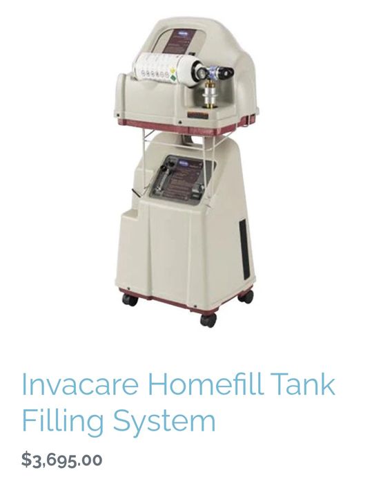 Кислородная домашняя заправочная станция баллонов Invacare HomeFill