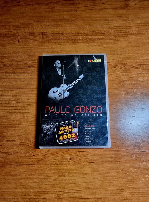 PAULO GONZO - Ao Vivo no Coliseu CD+DVD