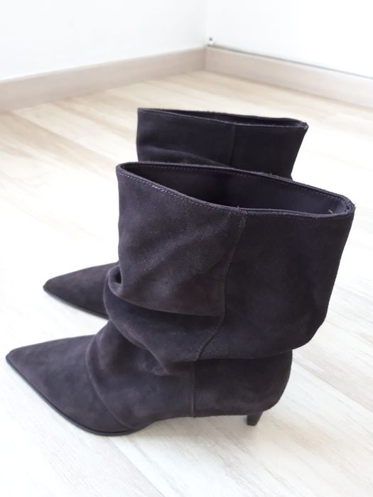 Botas castanhas da Stradivarius