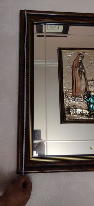 Quadro Nossa Senhora de Fátima e os Pastorinhos