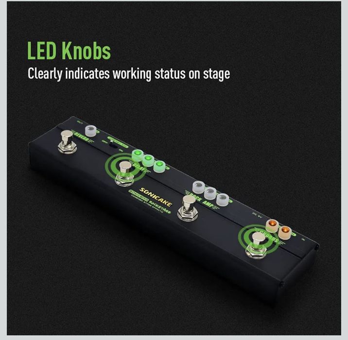 Pedal de Guitarra SONICAKE RockStage Multi effects