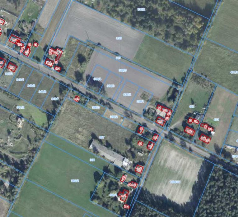 Na sprzedaż dwie działki budowlane w Lipie, 940 m²