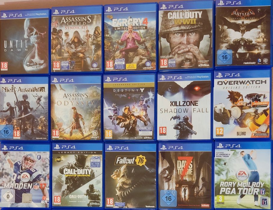 Диски / ігри PS4