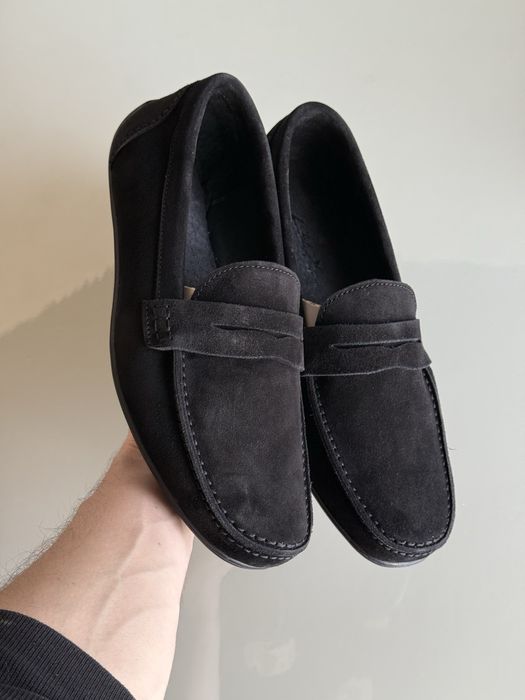 Чоловічі мокасини замшеві 42-28 см