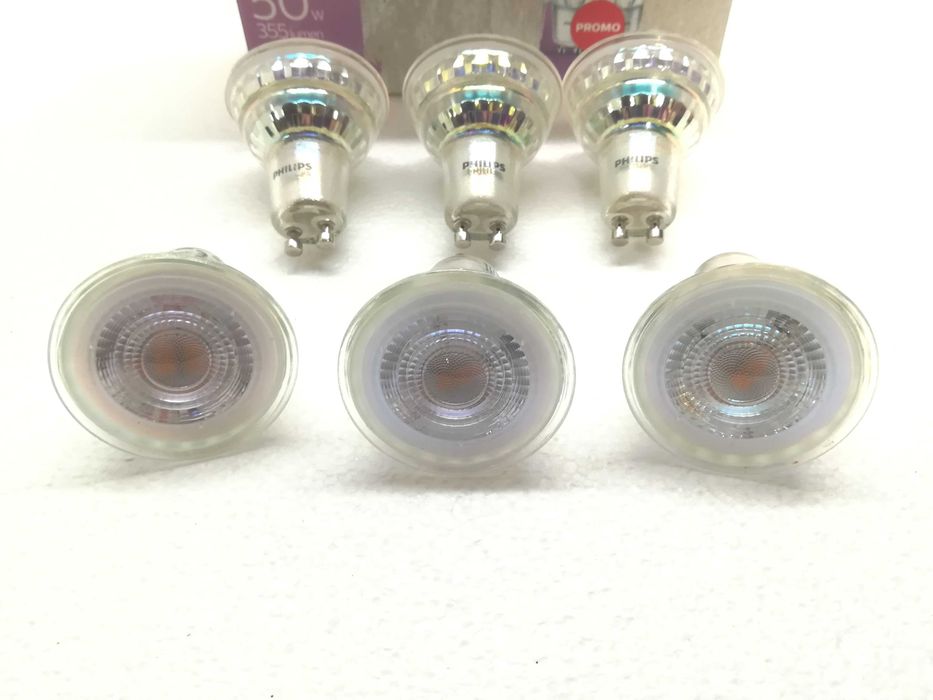 6x ŻARÓWKA LED GU10 PHILIPS 4,6W 50W 2700K 355lm
