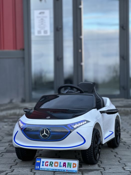 Дитячий електромобіль Mercedes-Benz AMG EQA на акумуляторі Дитяче авто
