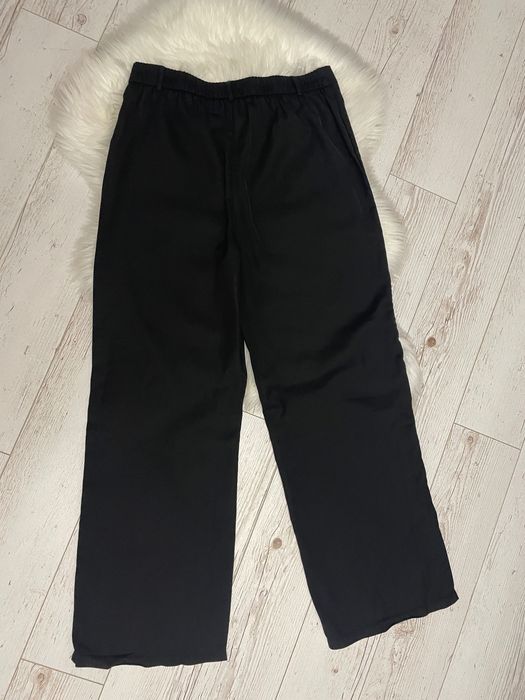 Czarne - proste spodnie TALL XL