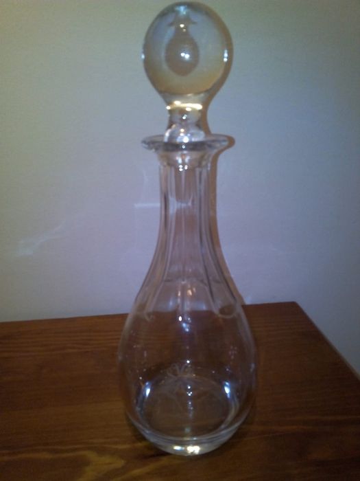 Vendo garrafas de cristal