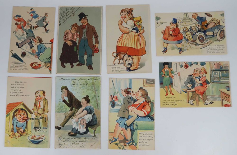 Postais antigos humorísticos, CADA