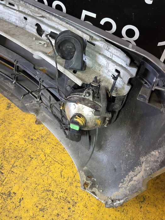 BMW E46 Zderzak Przedni Przód Titansilber 354/7 Polift Komplet Halogen