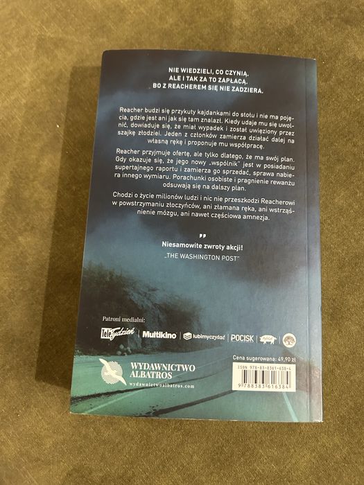 Tajny raport, Lee Child