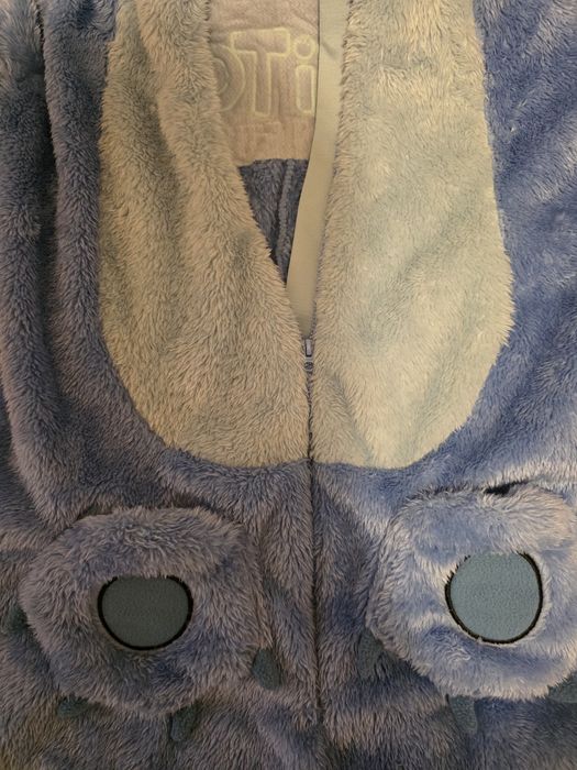 Pijama Macacão Stitch 10-11 Anos  Disney Stitch Azul