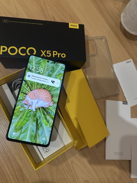 Poco X5 Pro 5G 8+8/256 NFC,Як Новий,Комплект магазину,Наложка