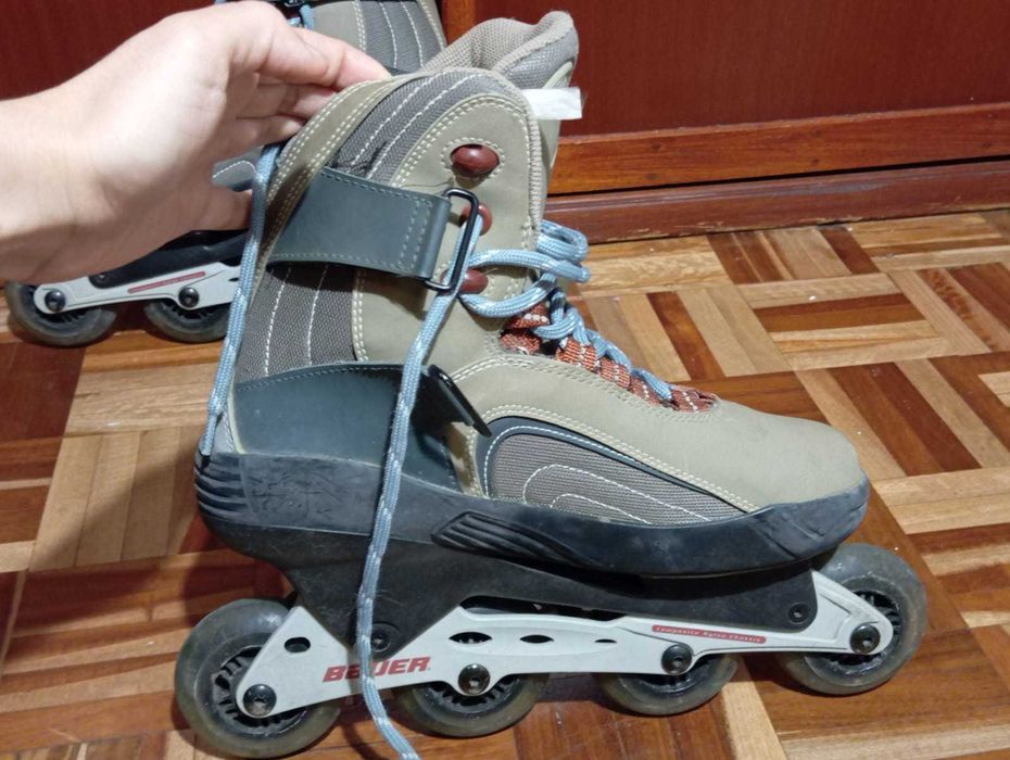 Patins em Linha BAUER – Quase nunca usados