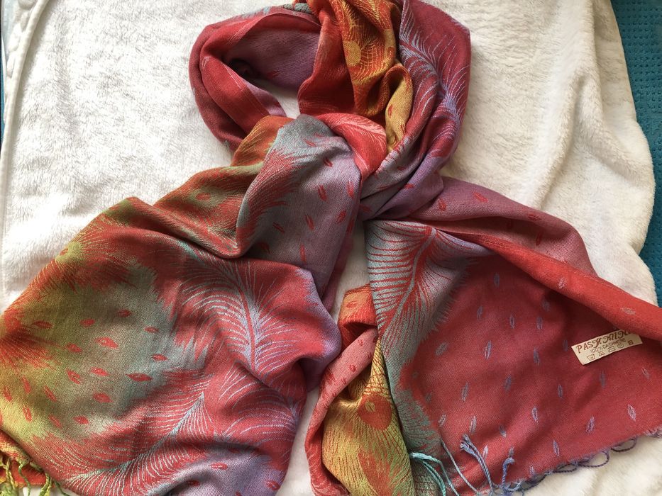 Шарф/палантин Pashmina, 100% кашемір
