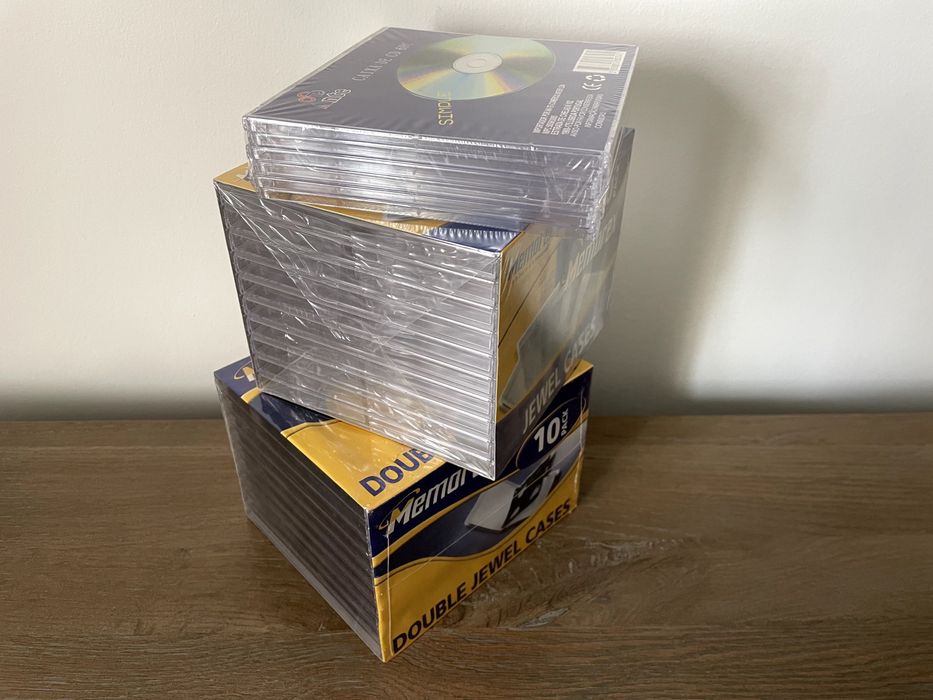 DVD+R e CD-R virgens, Jewel cases, Slim cases