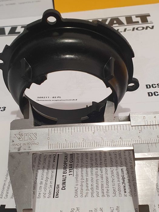 Uchwyt stojana do DEWALT DCS 391 mocowanie do pily