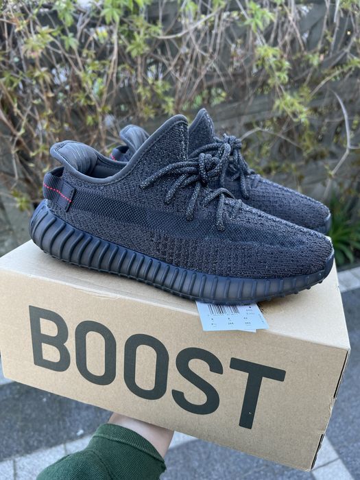 Adidas Yeezy Boost 350 V2 Black Static Reflective sneakersy czarne 42