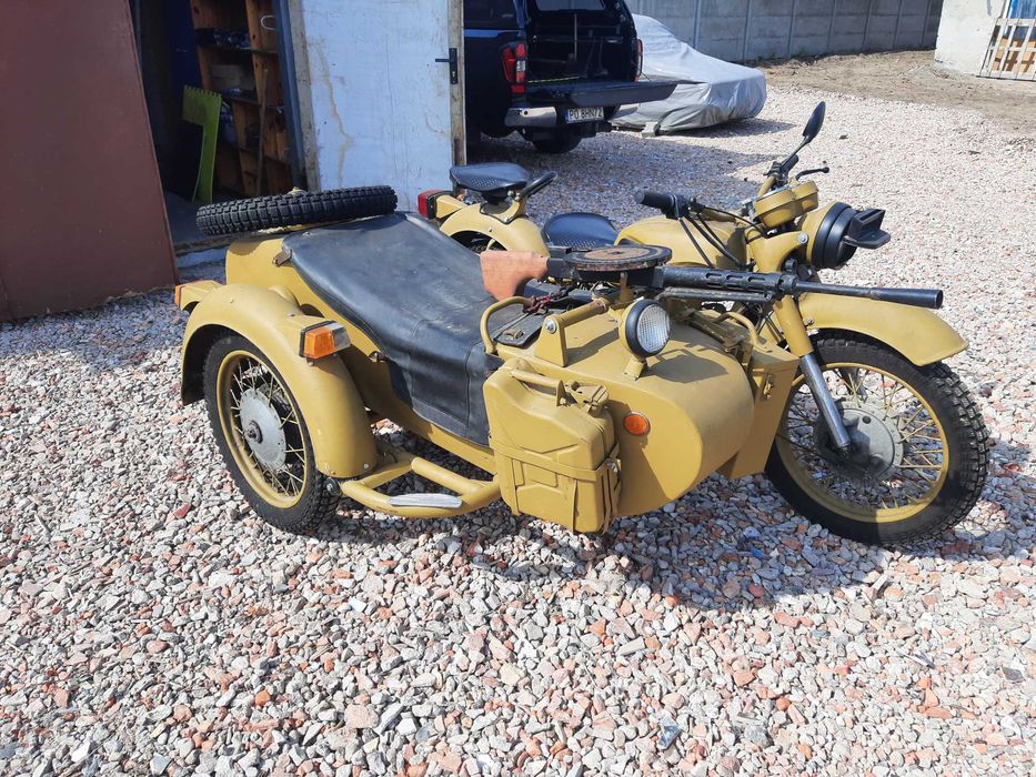 Dniepr MT 16 Po Renowacji Napęd Na Kosz Bieg Wsteczny