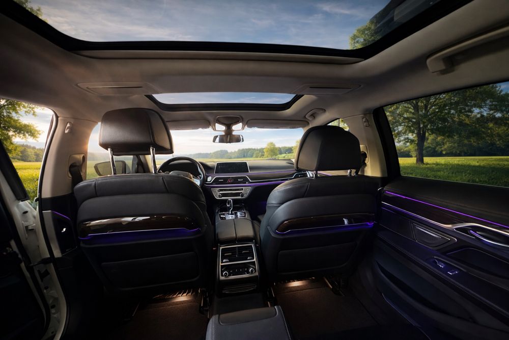 Auto do ślubu / wynajem z kierowcą / BMW 7 Long