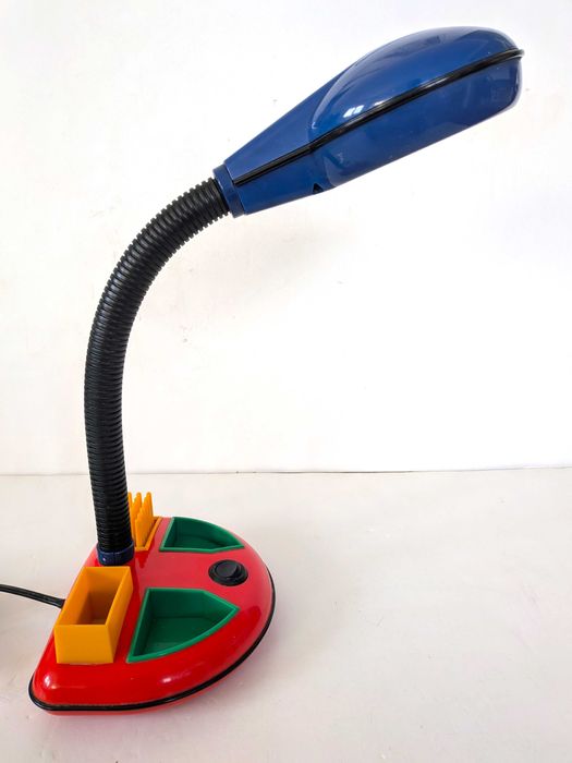 Candeeiro de mesa Organizador Vintage 80's Rabbit Tanaka Memphis