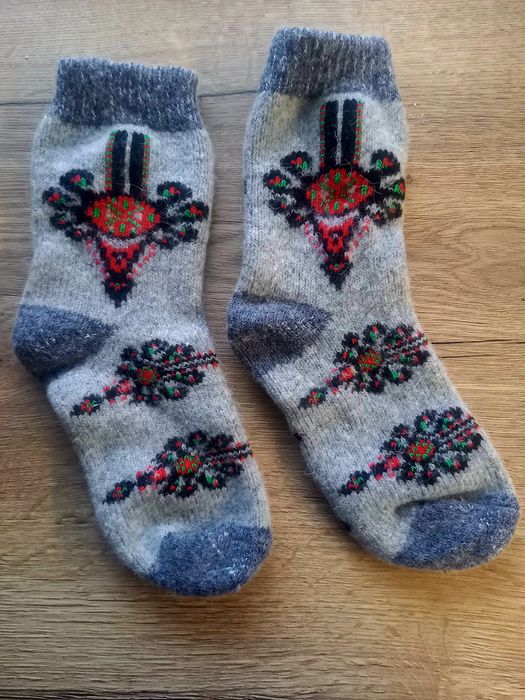 Skarpety góralskie, świąteczne 38