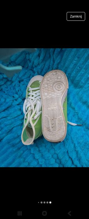 Piękne seledynowe letnie buty Adidas.rozm 38