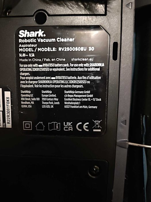SHARK AL360 Robot self empty