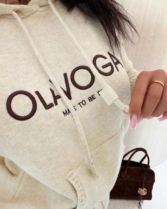 O la voga dres komplet olavoga sunzoist beżowy L
