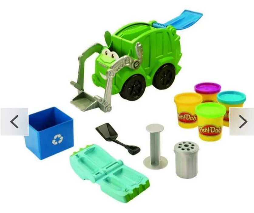 Play Doh Hasbro Śmieciarka Rowdy Ciastolina