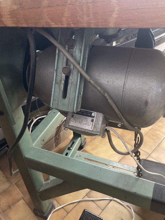 Silnik maszyny przemysłowej  VEM 400W do maszyny - PRZEROBIONY NA 230V