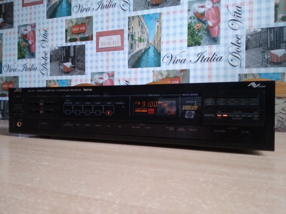 Добротный японский JVC RX-250,2×50 Вт,АССОРТИМЕНТ,гарантия!