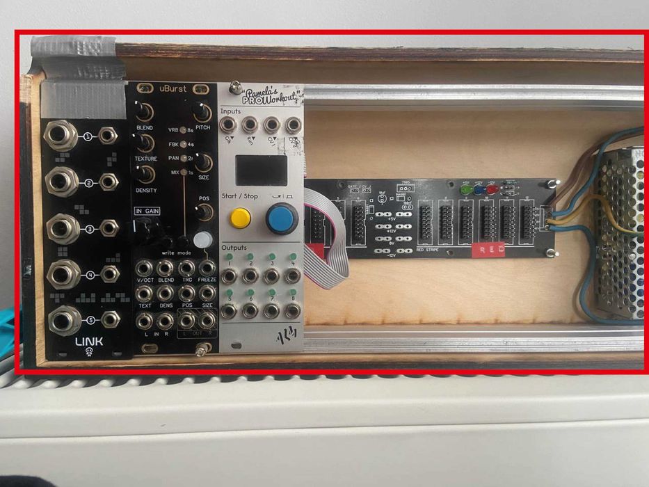 Skrzynia case modular Eurorack 84hp