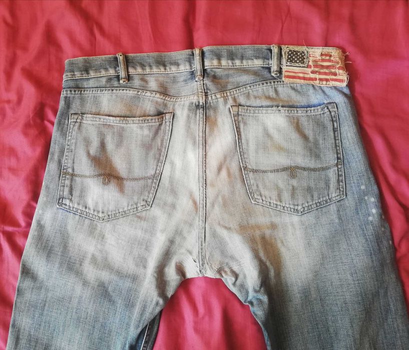 Jeansy męskie Ralph Lauren 1967 Spencer Slim 38/34