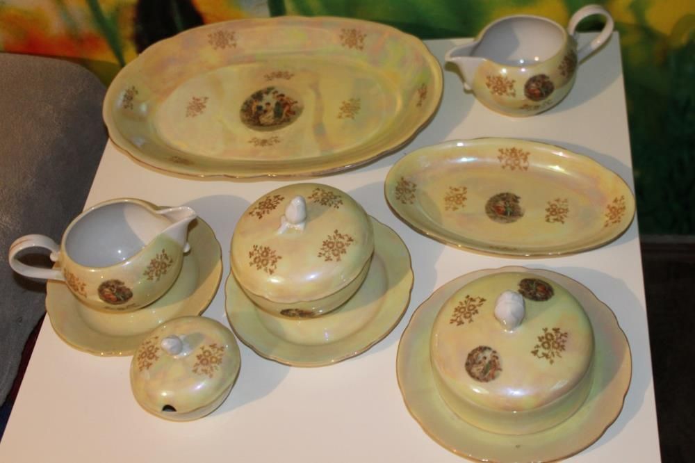 Ретро антик сервиз столовый 12 персон Мадонна Madonna SEP ГДР