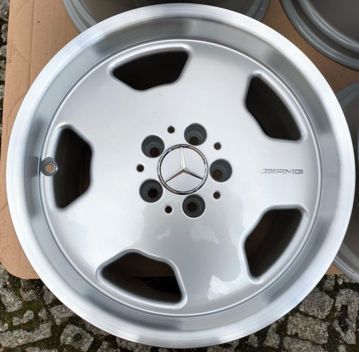 Felgi aluminiowe Mercedes 126 129 Monoblock 140 AMG 17 cali 5x112
