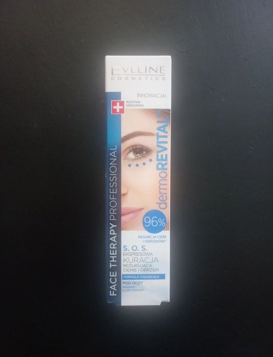 Eveline cosmetics kuracja cieni i obrzęków pod oczami