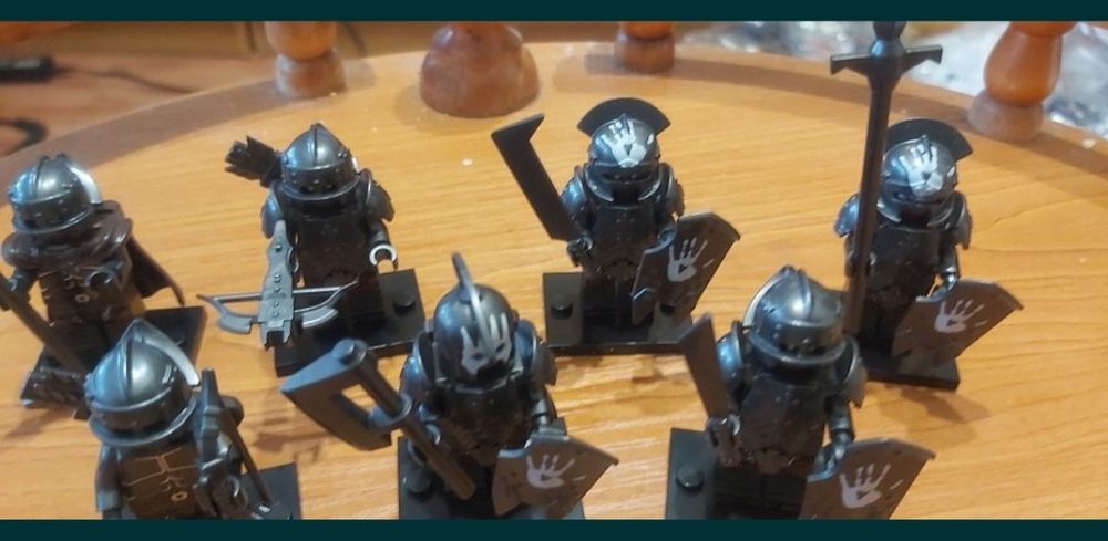 Klocki figurki lotr władca pierścieni uruk-hai