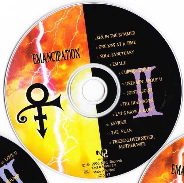 PRINCE (Artist Formerly Know) - Emancipation (3 CD)