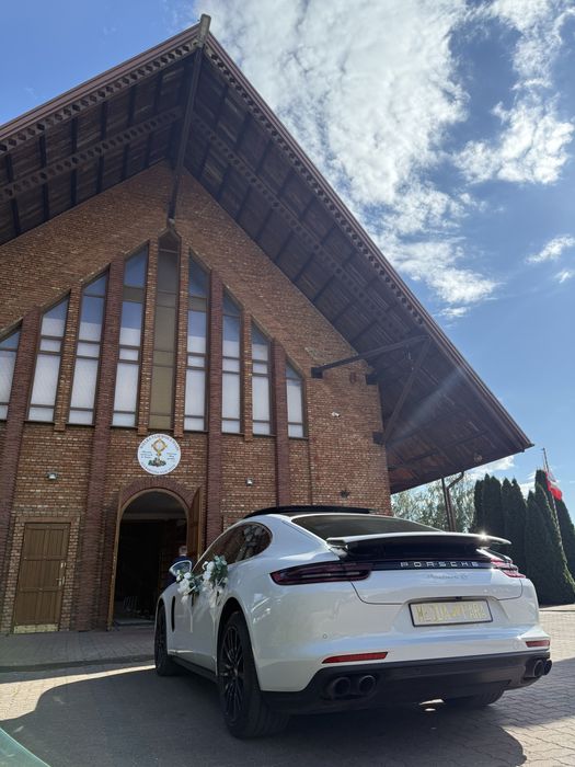 Samochód Auto do Ślubu Wesele Porsche Panamera 4S