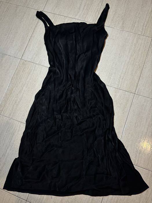 Vestido acetinado Mango