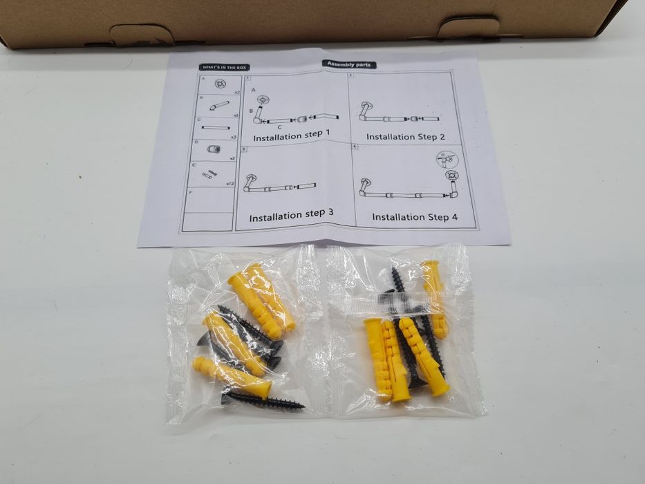 Wieszak na ubrania Industrial loft 120x25 cm rurki