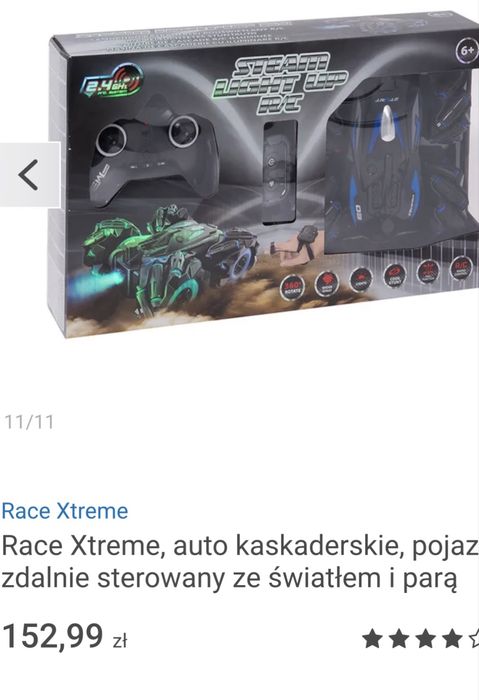 pojazd kaskaderski Race Xtreme