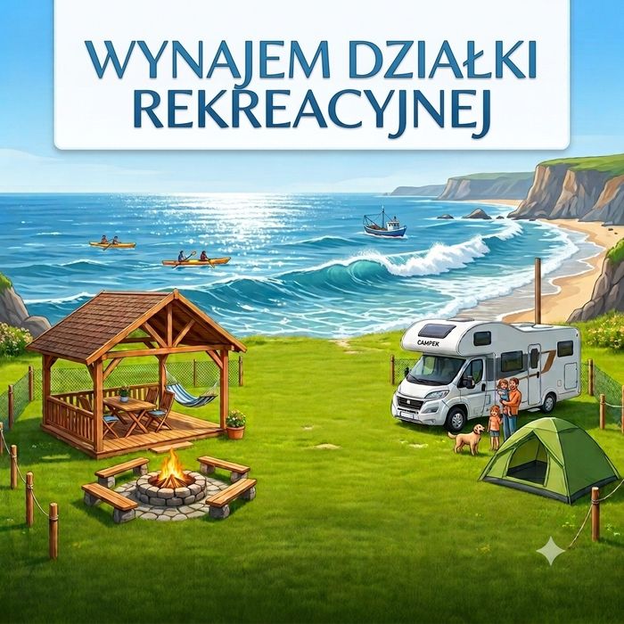 Działki rekreacyjne Ustronie Morskie Wynajem