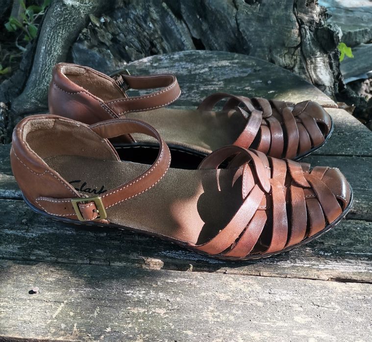 Туфли Clarks кожаные туфлі шкіряні