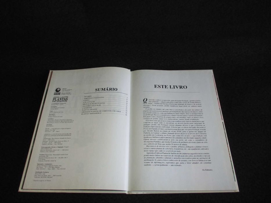 Livro Aprenda a Cultivar Plantas de Jardim Vida Biblioteca