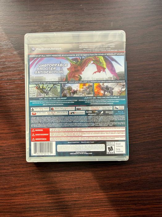 earth defense force 2025 ps3