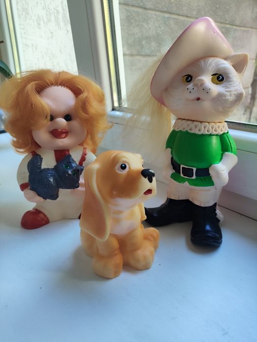 Резинові іграшки часів ссср