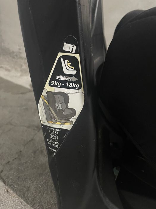 Cadeira auto 360 graus dos 0 aos 18 kilos